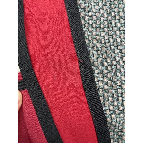 Vitg Marsha Brander for Componix Colorful Floral Open Front Cardigan sz s boho - Picture 5 of 7